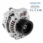 Alternador pilotado 24V 100A Mitsubishi A4TR Scania série S6 NTG 250 280 320 370 420 450 460 500 540 620 Highline