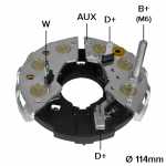 Retificador do alternador 70A / 85A Bosch K1 Ford F1000 Mercedes-Benz Sprinter 310D - ligações