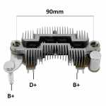 Retificador do alternador 90A Mando / Mitsubishi Hyundai Accent Avante Coupé Elantra Excel Lantra Tucson Proton Persona