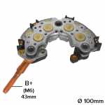 Retificador do alternador 70A Denso Honda Toyota 4Runner Corolla HiAce Hilux Suzuki Grand Vitara - ligações