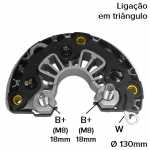 Retificador do alternador 120A / 150A / 180A / 200A Bosch E8 / NCB1 / P10 Fiat Ducato Iveco CityClass Scudato John Deere trator Volvo S60 S80 V70 XC70 XC90