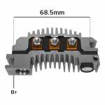 Retificador do alternador 45A / 55A / 65A / 75A Delco Remy Chevrolet GM C10 Caravan Chevette Chevy Marajó Opala - ligações