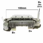 Retificador do alternador 90A Mitsubishi Ford Taurus 3.2 V6