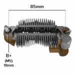 Retificador do alternador 80A Mitsubishi - ligações