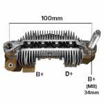 Retificador do alternador 60A / 95A Mitsubishi Ford Transit Volvo VM