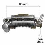 Retificador do alternador 80A Mitsubishi Citroën Berlingo Xantia Mazda 626 MX-6 Peugeot 206 405 - ligações