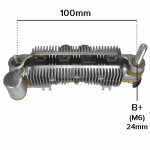 Retificador do alternador 90A Mitsubishi 3000GT - ligações