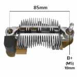 Retificador do alternador 65A / 70A Mitsubishi Mazda 323 MX-3 Subaru Forester Impreza - ligações