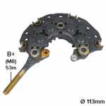 Retificador do alternador 100A / 120A Denso Lexus Toyota - ligações