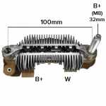 Retificador do alternador 85A Mitsubishi Eclipse Galant Stratus - ligações