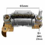 Retificador do alternador 50A Mitsubishi Pontiac Firefly Sunrunner Suzuki Alto Sidekick Swift Vitara Wagon R+ X-90 - ligações