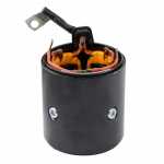 Carcaça polar c/ bobina de campo reman. 12V Bosch IF / JF alemão Case Mercedes-Benz New Holland tratores diversos