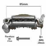 Retificador do alternador 80A Mitsubishi Citroën Berlingo Xantia Mazda 626 MX-6 Peugeot 206 405 - ligações
