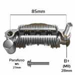 Retificador do alternador 80A Mitsubishi Citroën Berlingo Xantia Mazda 626 MX-6 Peugeot 206 405 - ligações