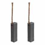 Jogo de escovas 12V / 24V 7.8 x 9.8 x 34 mm para eletroventilador radial Imobrás T74-71