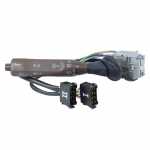 Chave de seta / limpador bivolt 12V / 24V com temporizador e retorno automático alavanca marrom Mercedes-Benz MB caminhão bicudo 709 710 1618 1620 1935 ônibus O400 Valtra trator BH BM cabinado