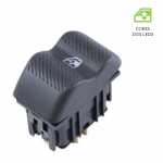 Botão/interruptor de vidro elétrico simples painel porta dianteira lado esquerdo e direito Volkswagen VW Gol Parati Saveiro G2 (bola/bolinha) 1994 até 1999