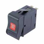 Botão/interruptor de bloqueio do diferencial 24V Volkswagen VW caminhão Worker 26260 31260 betoneira 6x4 2005 até 2019