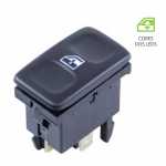 Botão/interruptor de vidro elétrico simples porta dianteira lado esquerdo e direito Volkswagen VW Gol G1 (quadrado) GTS GTi Parati Santana Quantum Saveiro G1 (quadrada) Voyage 1988 até 1994