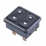 Botão/interruptor de vidro elétrico duplo porta dianteira lado esquerdo Ford Escort Verona Volkswagen VW Apollo 1988 até 1992