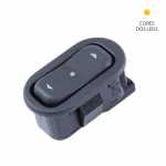 Botão/interruptor de vidro elétrico simples porta traseira lado esquerdo e direito Chevrolet GM Astra Celta Corsa Prisma Meriva Zafira