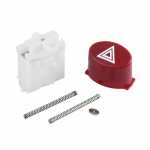 Reparo do botão/interruptor de alerta/emergência Fiat Fiorino Palio Weekend Uno Mille Siena Strada