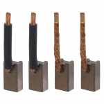 Jogo de escovas 12V 6.8 x 10 x 17 mm para motor de partida Mitsubishi / Mando Space Wagon Asia Towner Hyundai Elantra Sonata