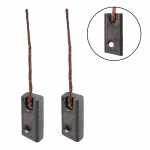 Jogo de escovas 12V 8 x 5 x 18.5 mm para alternador Mitsubishi Mando