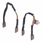 Jogo de escovas 12V 3.5/8.5 x 11.5 x 16 mm Lucas Indiel M93 Fiat Duna Fiorino Ford Escort Renault Trafic Volkswagen Gol Saveiro