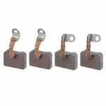 Jogo de escovas 24V 10 x 30 x 20 mm para motor de partida Denso Case Caterpillar Iveco John Deere