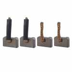 Jogo de escovas 12V 8 x 25 x 15 mm para motor de partida Denso KIA Besta Toyota Hilux Land Cruiser