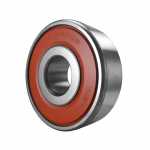 Rolamento fixo de esferas 17 x 52 x 17 mm lado dianteiro do alternador Bosch Audi BMW Ford Scania Volkswagen Gol