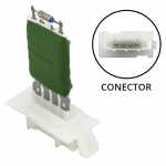 Resistência do eletroventilador interno da caixa evaporadora Valeo Volkswagen CrossFox Fox Gol Polo Saveiro SpaceFox Voyage G5 G6 G7