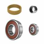 Kit de buchas (rolamentos) do motor de partida Delco Remy 29MT