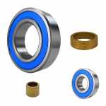 Kit de buchas do motor de partida Iskra Case New Holland trator