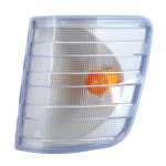 Lanterna direcional dianteira cristal lado esquerdo Mercedes-Benz 1214 1618 2325 2638