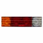 Lanterna traseira tricolor de LED bivolt sem vigia com conector original lado direito/esquerdo Mercedes-Benz