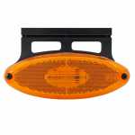 Lanterna de posição elipse de LED bivolt com suporte lado esquerdo/direito universal