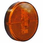 Lanterna de posição redonda LED com retrorrefletor 24V Ø 65mm lado esquerdo/direito universal
