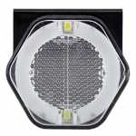 Lanterna de posição de LED com guia de luz com suporte lado esquerdo/direito universal