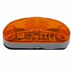 Lanterna delimitadora âmbar LED bivolt lado esquerdo/direito universal