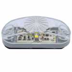 Lanterna delimitadora cristal LED bivolt lado esquerdo/direito universal