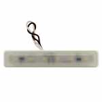 Lanterna cristal para iluminação interna de LED bivolt universal