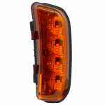 Lanterna direcional lateral âmbar para-lama estribo LED 24V lado direito Scania Série 6