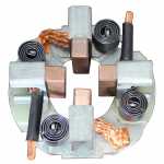 Porta-escovas 24V 8 x 24 x 18 mm para motor de partida Mitsubishi empilhadeira escavadeira Caterpillar Kobelco SK210 MAN