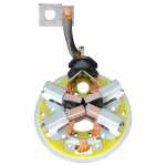 Porta-escovas 24V 6.4 x 25 x 16.4 mm para motor de partida Bosch Mercedes-Benz Accelo Atego Axor