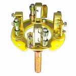 Porta-escovas 24V 9.5 x 19 x 19 mm para motor de partida Delco 40MT Caterpillar Fiat-Allis Volvo