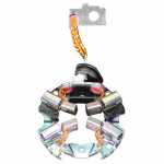 Porta-escovas 12V 5 x 12 x 11.6 mm para motor de partida Bosch DW Toyota Corolla 1.6i 1.8i