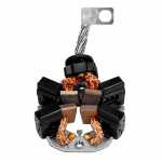 Porta-escovas 12V 4.5 x 18 x 12.2 mm para motor de partida Mitsubishi Fiat Toro Jeep Compass Nissan Versa Renault Duster Logan Mégane Sandero