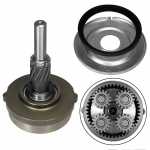 Engrenagem planetária 12 estrias / 46 dentes Mitsubishi Mercedes-Benz Actros Axor O500 O530 O580 Citaro Travego - kit